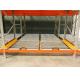 High Density Storage Racks Pallet Flow Rack System For Logistics Distribution Centers