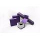 Fashion Paper Earring Jewelry Box , Handmade Jewellery Presentation Boxes With Logo Printed