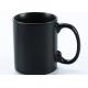 OEM ODM Printed Matte Black 11oz Ceramic Mug Cup