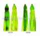 Best quality Soft squid skirt fishing lure color: 96#~120# size:3~15