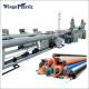 Plastic HDPE Micro Duct Tube Bundle Fiber Optic Cable Pipe Extrusion Machine