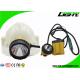 High Brightness 25000lux Mining Cap Lights Rechargeable Safety Cable Flashing Lamp