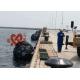 Tugboat Floating Pneumatic Fender , Inflatable Marine Fenders ISO9001