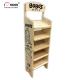 In Retail Store POP Displays Floor Wooden Bakery Display Racks