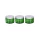 150g PET Cream Jar Plastic Body Cream Jar Sleeping-mask Skin Care Cosmetic Aluminum Lid Packaging Container UKC24