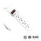 4 outlet UL and CUL Tested Power Strip 1.5ft 3*14AWG Cord with Switch, Surge