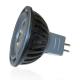 SMD 3W MR16 high power LED cup light with 30 degree bean angle