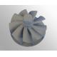 High temperature nickel base alloy turbo wheel vacuum investment casting raw