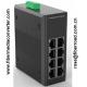 4x10/100/1000Base-TX to 1x1000Base-FX Industrial Fiber Switch  with 4 Port PoE  in Optional  FR-7N3104& FR-7N3104P