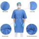 18gsm Dustproof SMS Disposable Patient Gowns Disposable Medical Scrubs
