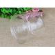 Nut Clear Plastic Cylinder Round Candy Jar Tasteless Good Transparence