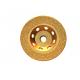 Vacuum Brazed Diamond Cup Wheel For Concrete Stable Performance With Thread Arbor