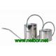 stainless steel watering can oval shape 1Litres