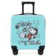 Waterproof Kids Travel Luggage Unisex With Retractable Handle