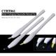 White Handle Bevel Disposable Microblading Pen with Blade 15 cm Length