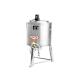 800 Liter batch pasteurizer for milk with pillow jacket