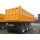 3 Axle Dump Truck Trailer 20 Ton 30 Ton 40 ton 50 Ton For Construction Material