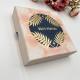 1200gsm Gold Foil Gift Packaging Box Custom Printing Paper Top And Bottom