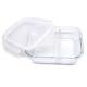 580 Ml Glass Fruit Bowl Portable Food Salad Box Packaging Lunch Box