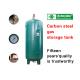 Green Color Screw Air Compressor Parts Gas Storage Tank Carbon / Stainless Steel