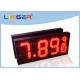 IR Remote Controller LED Gas Price Sign For Roadside Service Station