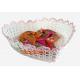 Lace Doily Bowl Basket Handicraft Wastepaper Wedding Gift Candy Basket