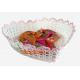 Lace Doily Bowl Basket Handicraft Wastepaper Wedding Gift Candy Basket