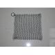 4X4 Inch 316L Stainless Steel Chainmail Scrubber for Cast Iron Pan