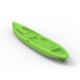4.6 Green Plastic LLPE Rotomolded Kayak Canoe High Corrosion Resistance