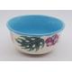 Popular Ceramic Soup Bowls Underglaze Decal 2 Tones Stoneware Semi Porcelain