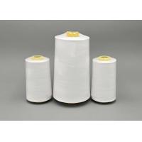 40/2 Bright Virgin Polyester Industrial Sewing Machine Thread For Fabrics