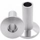 Carbon Steel Stub End Fittings With Round Head Code - Durable Solution Galvanized Surface