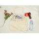 Women Use Cotton Mesh Bag , Durable 40*45cm Cotton Net Bag With Sewn Label