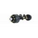 12T 8 Holes Single Tyre Europe Series Trailer Axle For Truck Beam