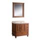 Europe Oak solid wood vanity,Single basin bathroom cabinet,Floor mounted bathroom cabinet,