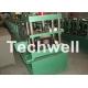GCr15 Steel Cable Tray Roll Forming Machine For Storage Rack , Rack Beam 12-15m/min
