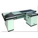 Automatic Cash Desk Stainless Steel Table Iron Steel Plates Retail Store Checkout Counters