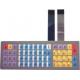 Flexible Keyboard Metal Dome Tactile Membrane Switch with SGS / Rohs Certificates