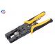 BNC Crimping Pliers Electrical Compression Extrusion Type Black Steel Cable Crimping Tool