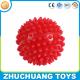 2015 hot sale pvc hard small hand spiky massage ball