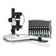 USB Digital 3D LCD Screen Microscope 150x With 95MM Working Distance