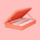 Cardboard Paper Makeup Cosmetics Gift Box Pink Biodegradable Custom Paper Cosmetic Brush Packaging Box