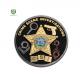 Double Side double plating Crime Scene factory supply Challenge Coins