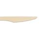 185 mm economic friendly biodegradable simple style wooden knife wrapped individually used for restaurant bar