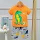 Cartoon Dinosaur And Cat Air Conditioned Suits comfortable For 6-12 Years Kids