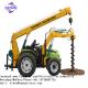 5-8 Ton Fence Post Digging Machine , Tractor Auger Post Hole Diggers COC Certificated