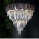 Modern Contemporary Customized Pendant Lamp Chrome And Crystal Chandelier AC240V