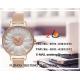 flower design dial and colorful band for ladies watch with alloy band