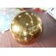 Gold Disco Mirror Ball Advertising Inflatable Mirror Balloon Reflective Inflatable Disco Sphere For Party