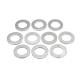 White Zinc-Plated Plain Washers Flat Gasket Washer Carbon Steel JIS/ASTM WPB A312 DIN 200